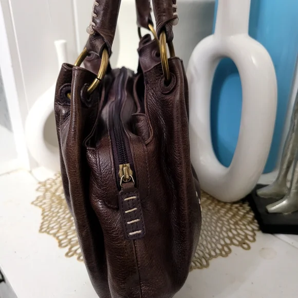 RADLEY LONDON Dark Brown Leather Shoulder Bag - Picture 5 of 13